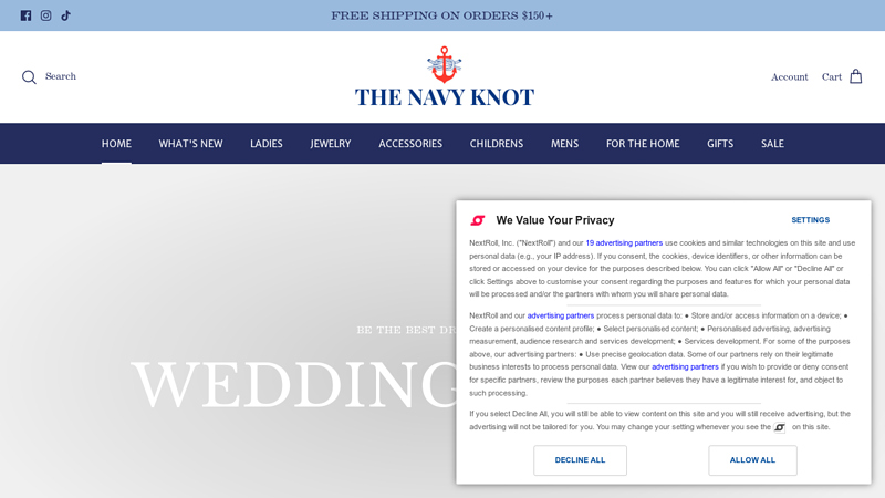 The Navy Knot- Shop classic and unique clothing for a modern lifestyle