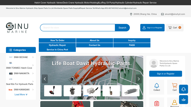 Hydraulic Ship Spare Parts Supply And Repair,hatch hydraulic equipment supplier,Hydraulic spare parts repair.