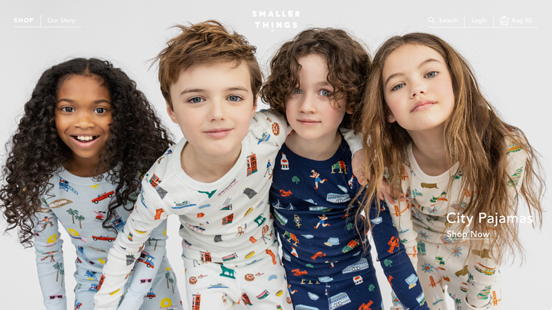Smaller Things | Ethically Made Kids Pajamas
