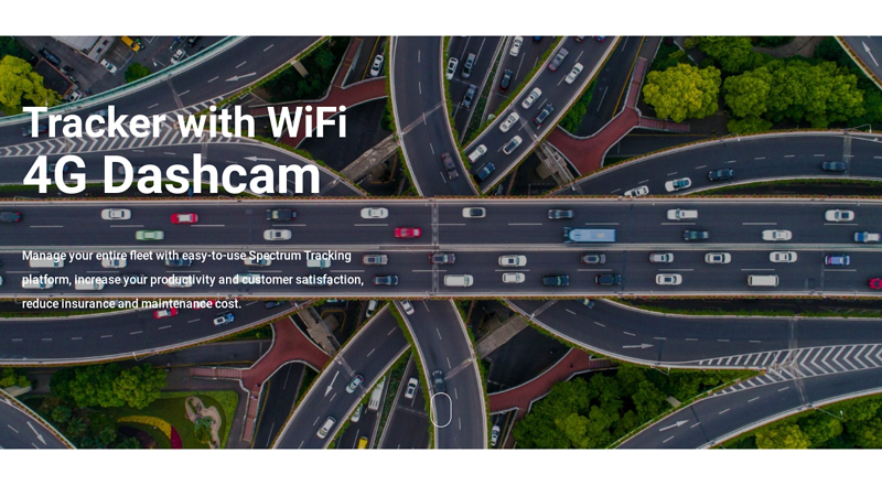 GPS Tracker with WiFi Hotspot | 4G Dash Camera | Telematics Service Provider in the US | Spectrum Tracking
