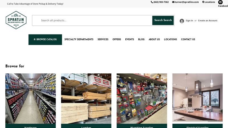 Building Materials Supplier - Bruce, MS | Spratlin Building Supply