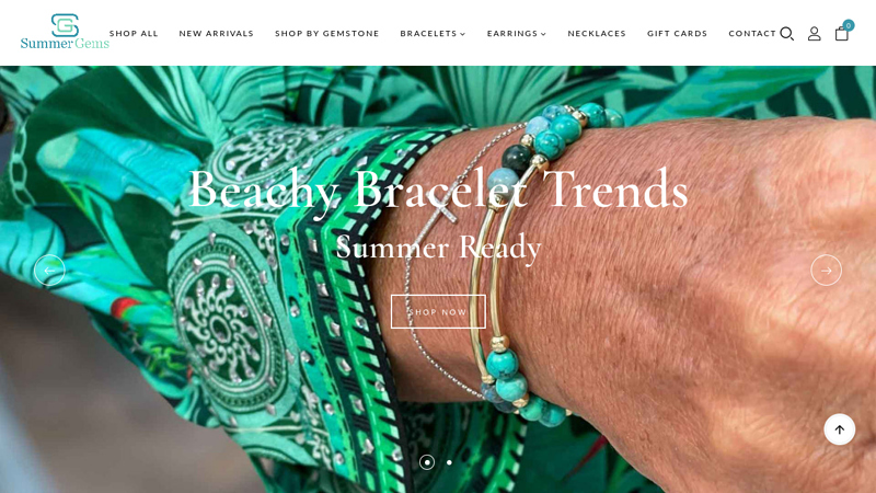 Barbados Jewelry Store | Handmade necklaces, bracelets and earrings C Summer Gems