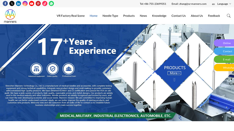 Medical Needles, Trocars, Hypo Tubes, Arthroscopy Shaver Blades, Medical Parts