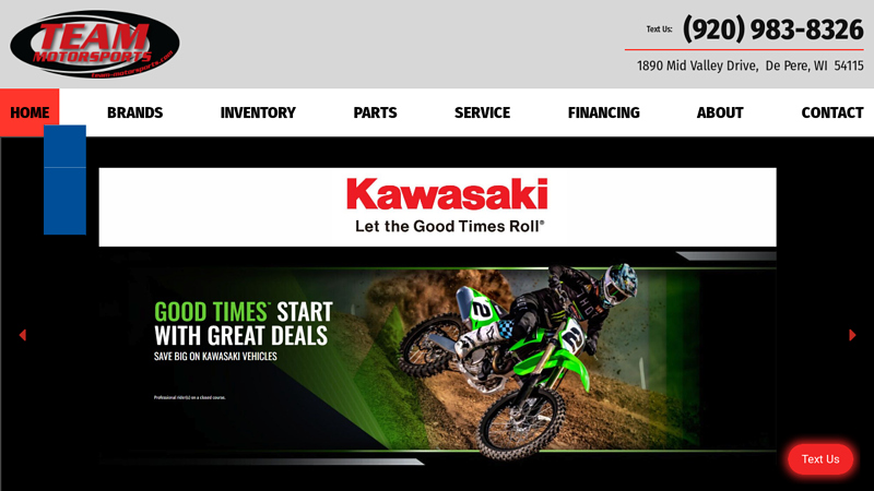 Team Motorsports | Motorcycle & Off-Road Dealer in De Pere WI