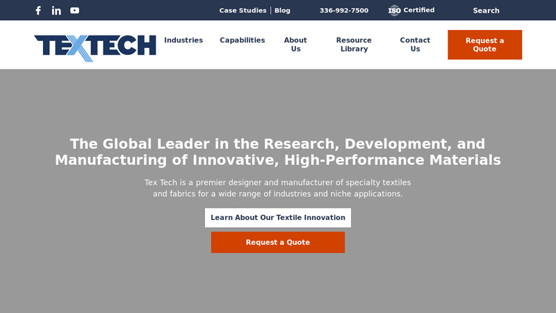 Home - Tex Tech Industries