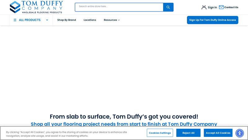 Wholesale Flooring & Installation Supplies | Tom Duffy Company