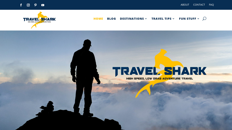 Travel Shark - High Speed, Low Drag Adventure Travel