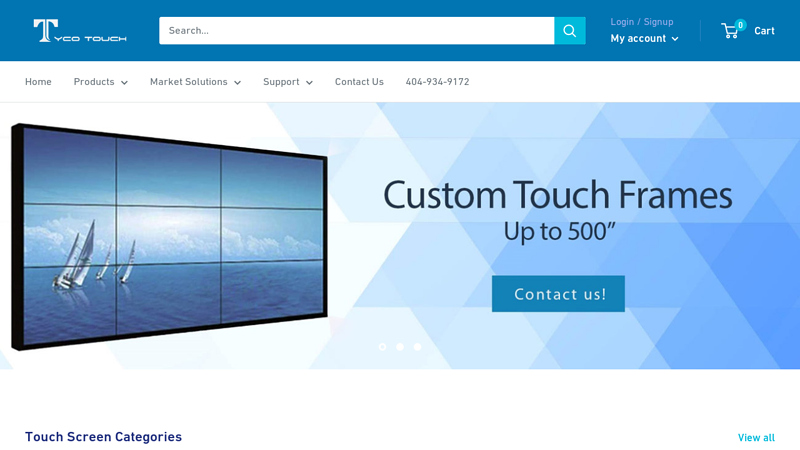 Tyco Touch: Custom touch solutions for your business