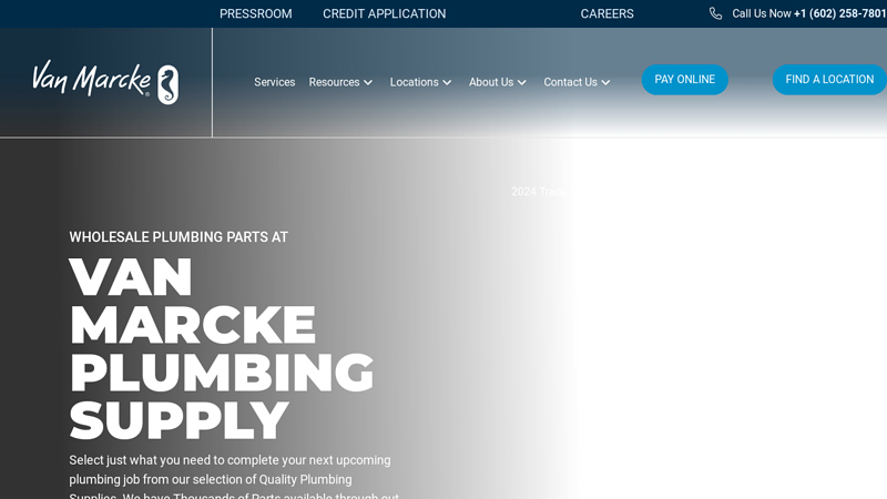 Van Marcke Plumbing Supply | Wholesale Plumbing Supplies