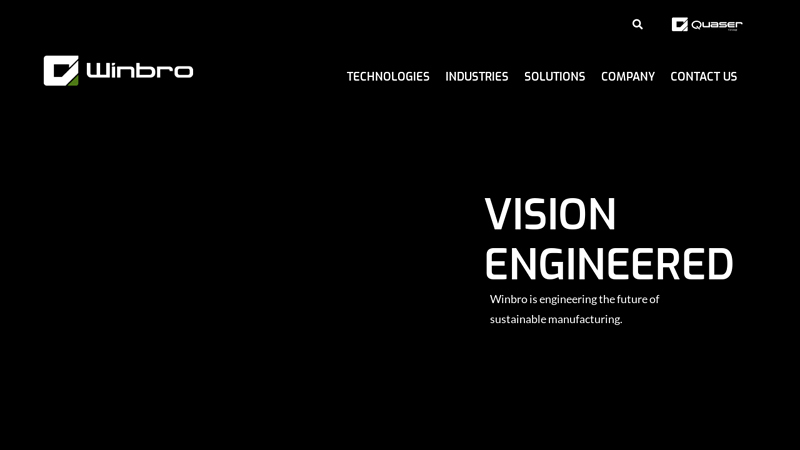 Winbro | Engineering the Future of Sustainable Manufacturing