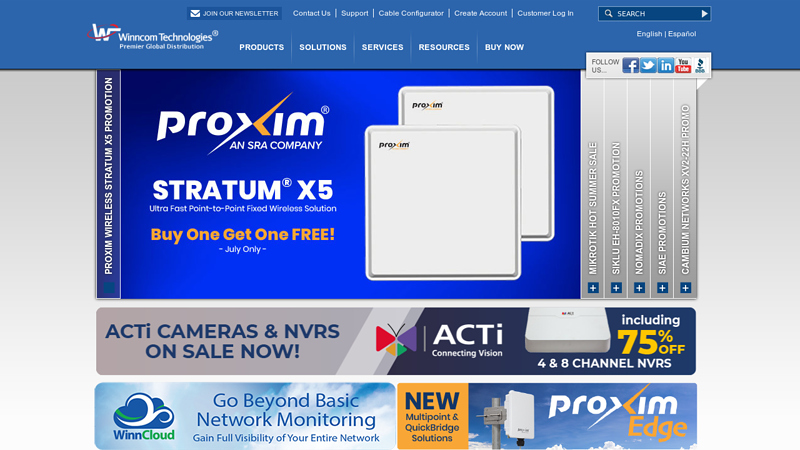Wireless Broadband, Point-To-Point, Multipoint Wireless & Networking Solutions