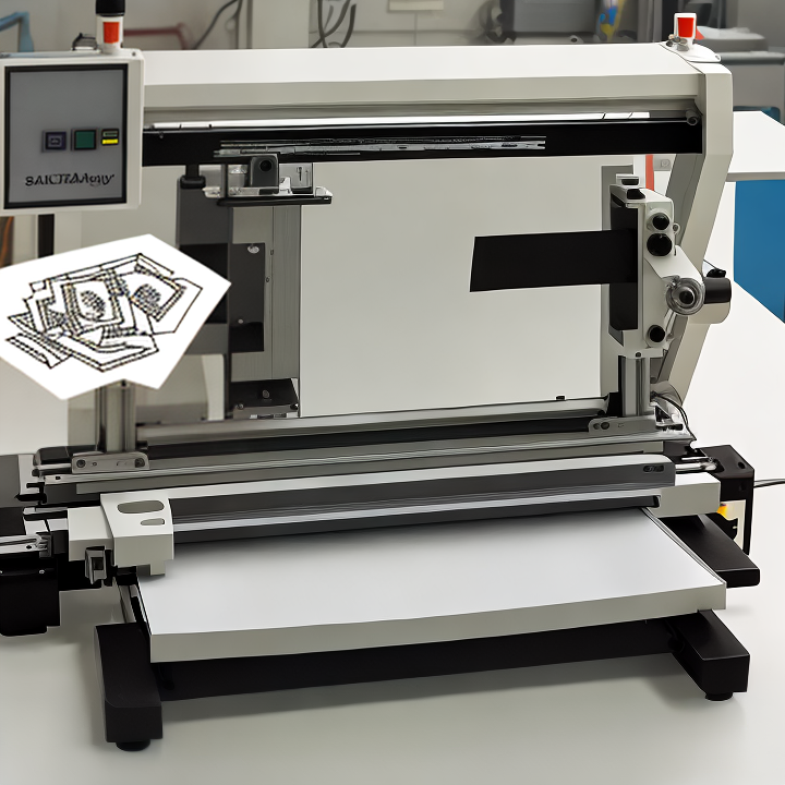 sticker cutting machine