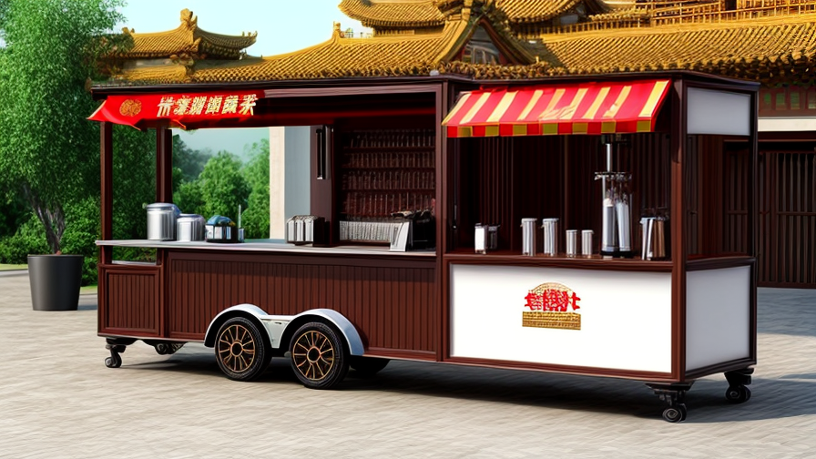 coffee cart manufacturer