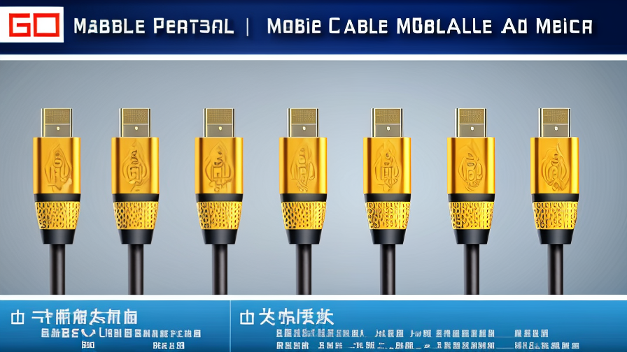 mobile data cable manufacturer