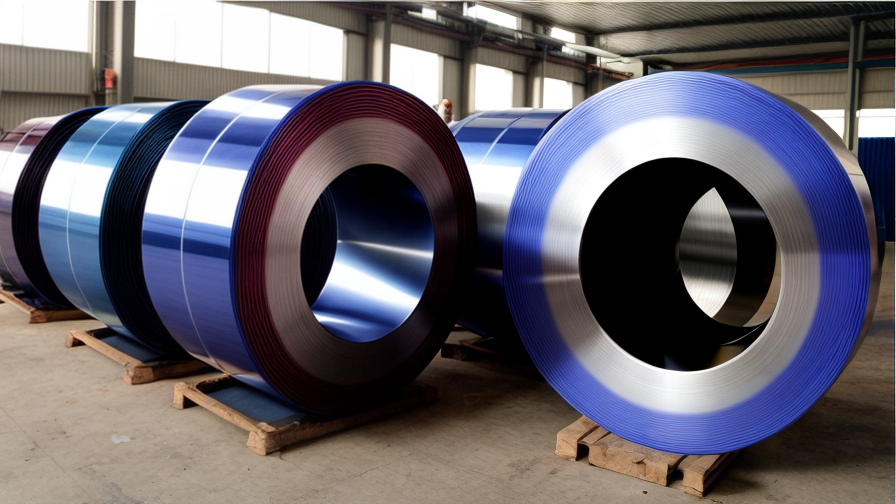 color coated steel coils supplier