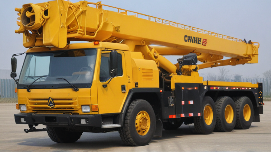 Top 10 Crane Companies In Usa companies in China