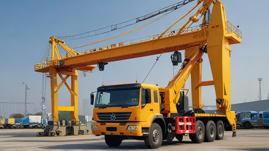 Top 10 Crane Service Near Me companies in China