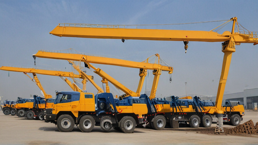 Top 10 Cranes For Sale Usa China companies in China