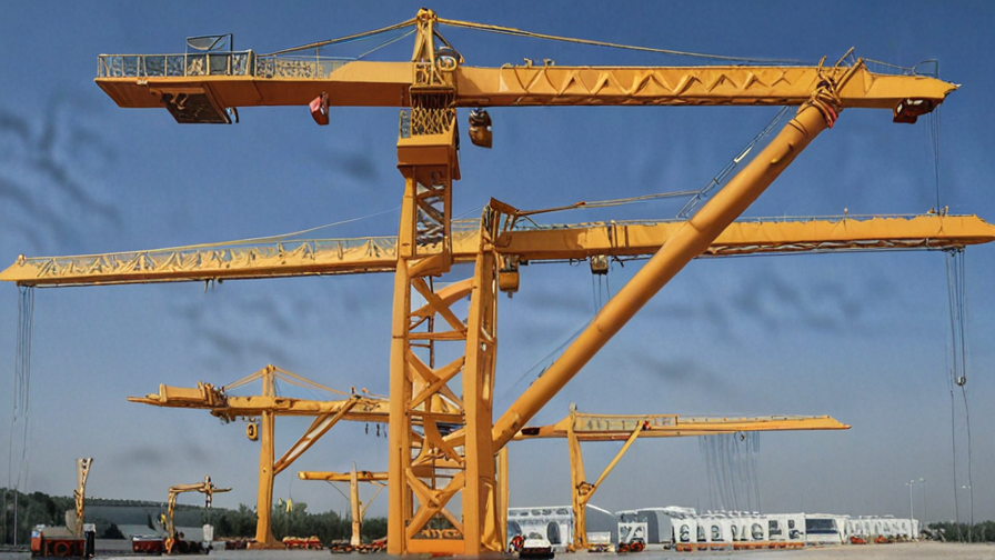 Top 10 Different Types Of Construction Cranes companies in China