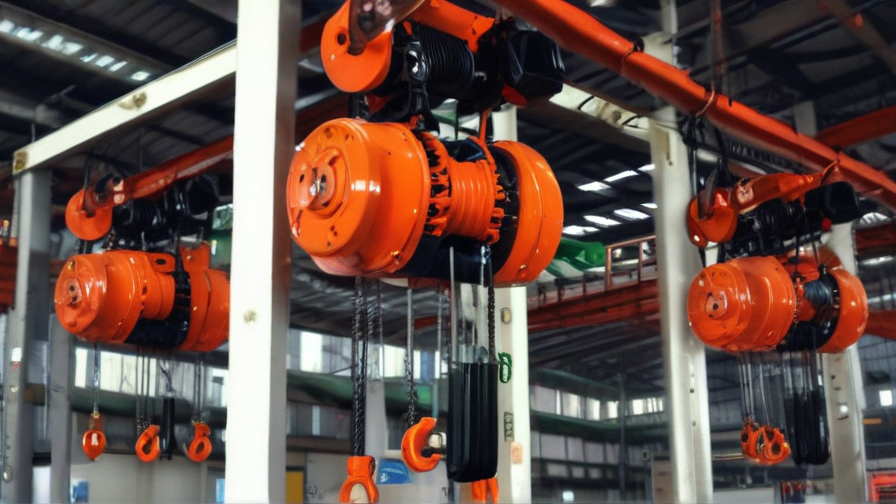 Top 10 Electric Hoist Pulley System companies in China