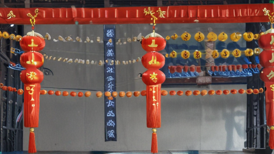 festooning system china