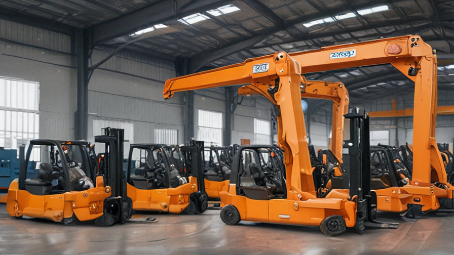 Top 10 Forklift Cranes China companies in China