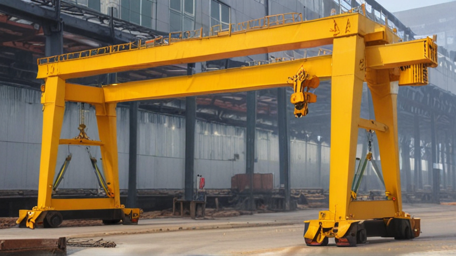 mobile crane gantry china
