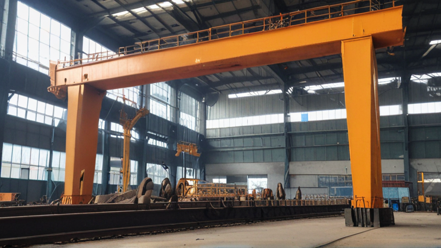 Top 10 Overhead Crane Gantry China companies in China