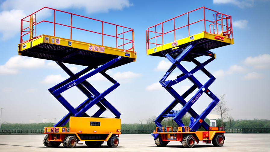 Top 10 Scissor Lifts China companies in China