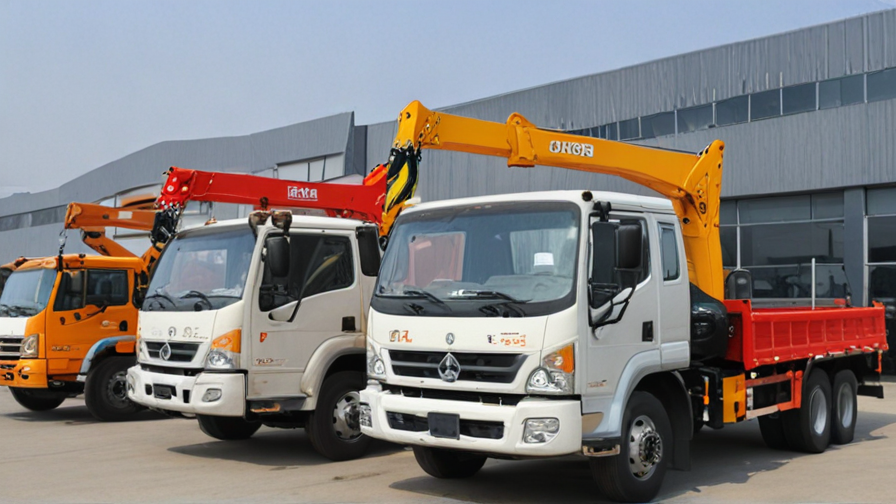 Top 10 Small Truck Mounted Cranes companies in China