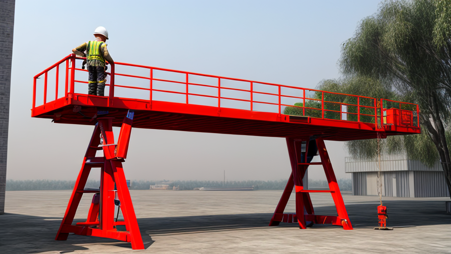 suspended working platform manufacturer