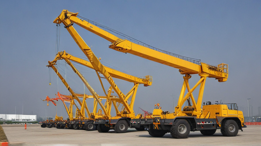 Top 10 Types Of Cranes Construction China companies in China