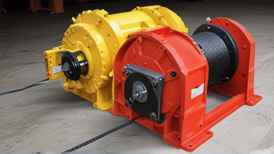 what are the differences between the two mine winches china